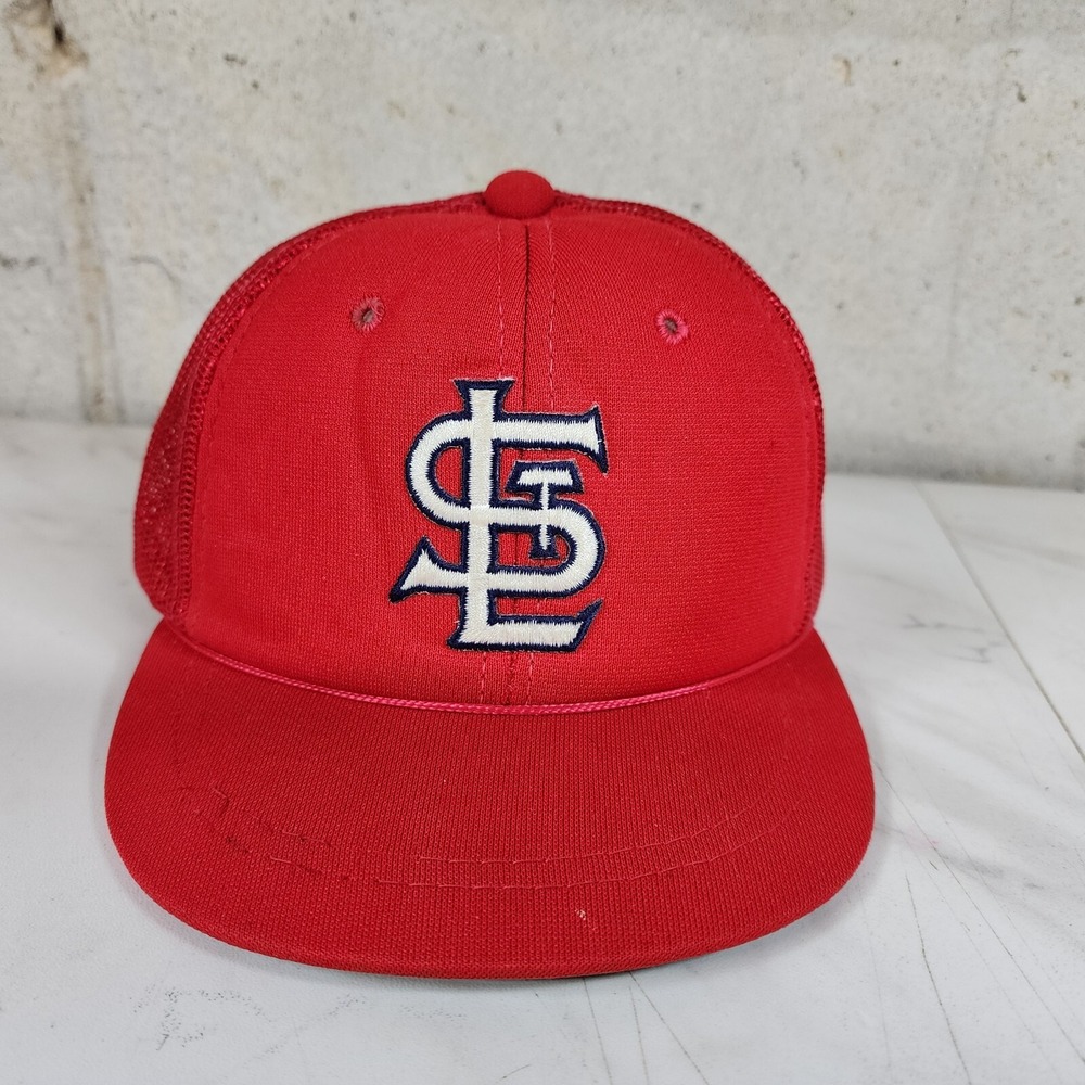 St. Louis Cardinals trucker snapback cap sz L 7-7 5/8 hat MLB Sports Specialties